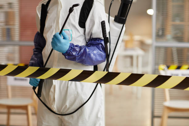 Professional Biohazard Cleanup technician working in Grapevine, TX